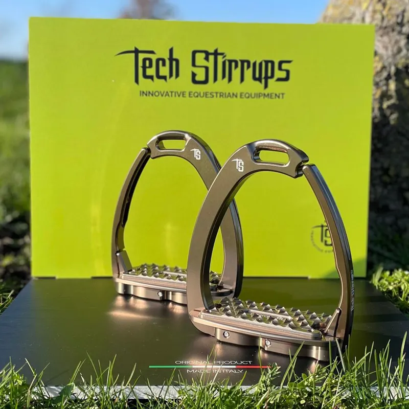 Tech Stirrups Venice Sloped Evo - Brown/Brown